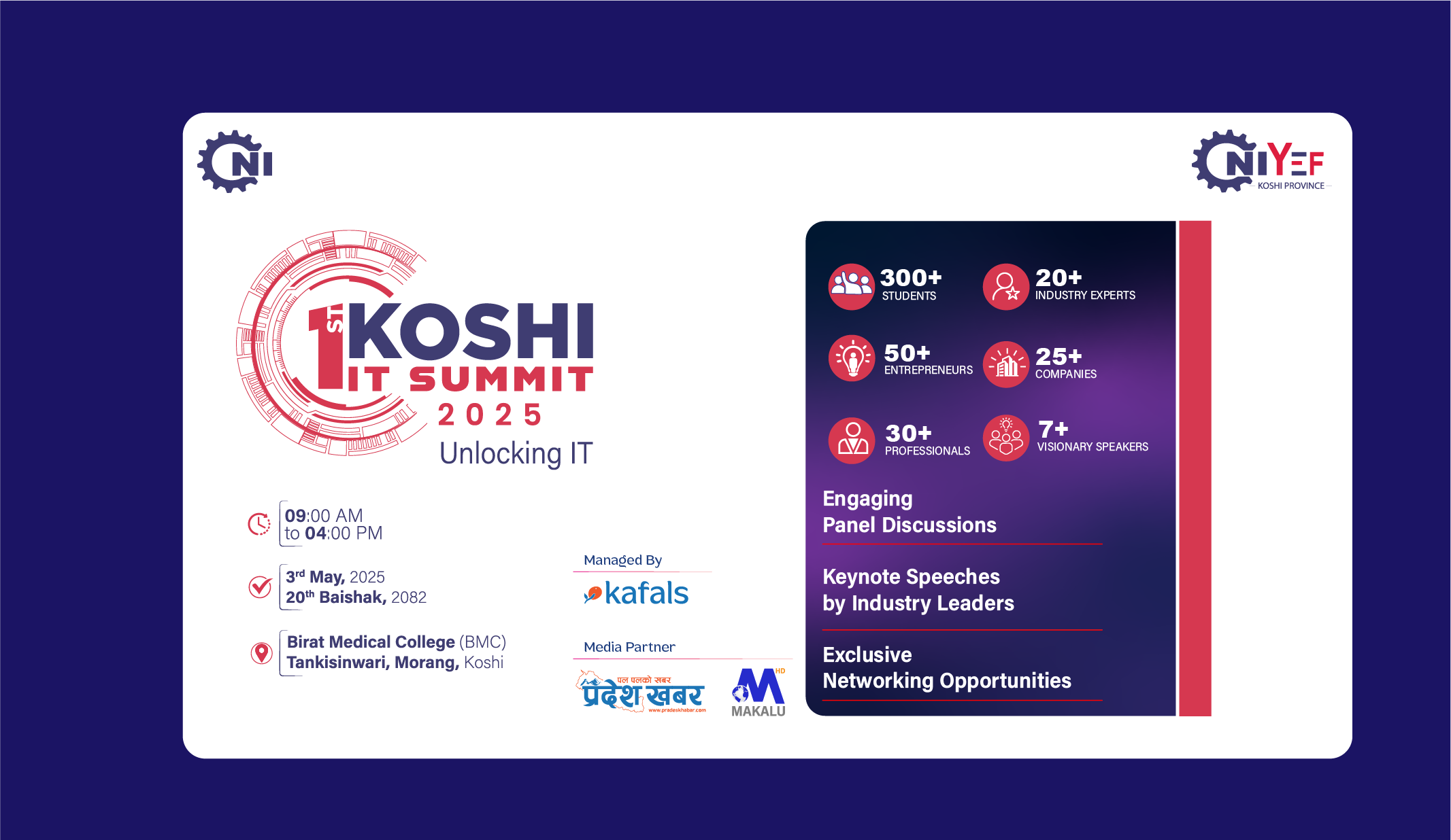 1st Koshi IT Summit 2025